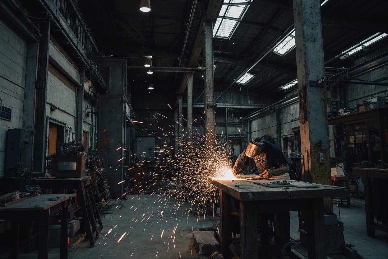 Metal fabrication workshop